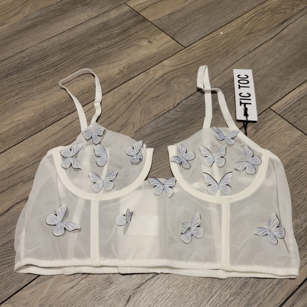 Tic Toc |ButterflyBustier| Corset - Picture 1 of 5